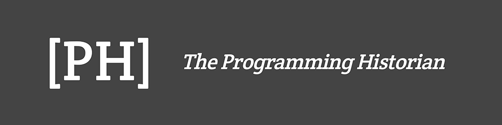 The Programming Historian (2014–)